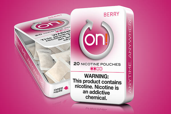 On! Berry 2mg Nicotine Pouches