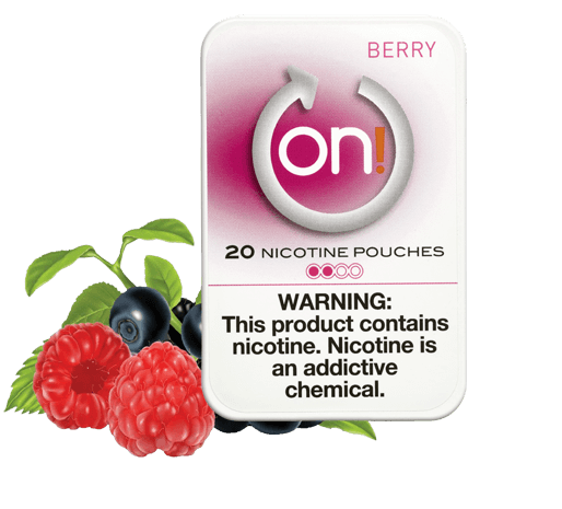 On! Berry 2mg Nicotine Pouches