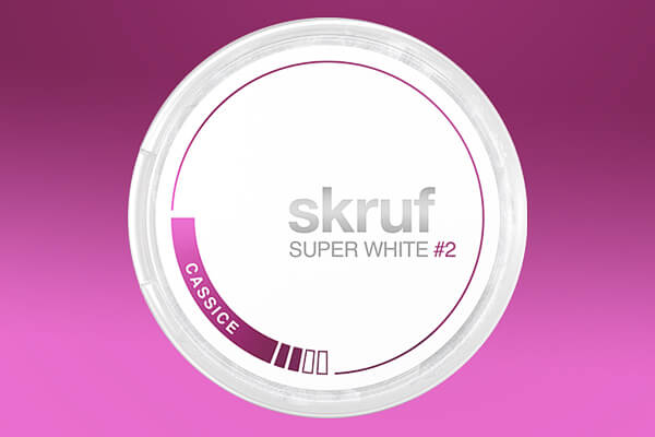 Skruf Super White Cassice #2 Nicotine Pouches